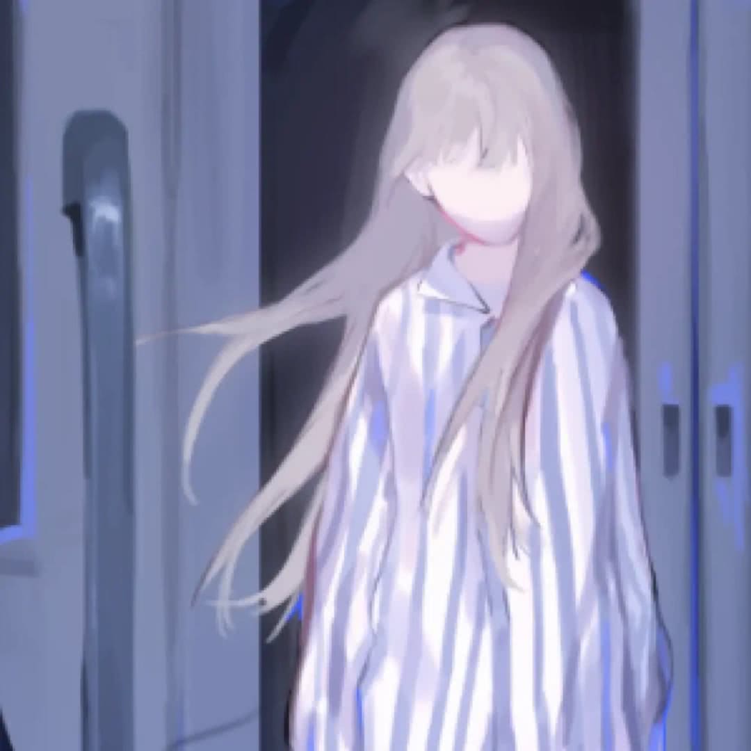 女生动漫头像,这三三两两的人看起来都很孤独