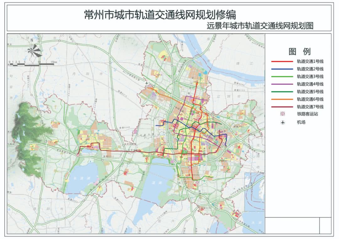 线网规划,常州,城市轨道交通,常州北站,轨道交通,行政中心,武进区