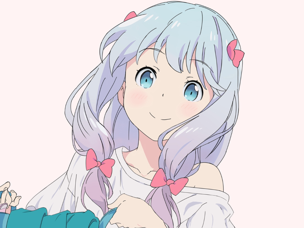 高清横版动漫人物壁纸 可爱的和泉纱雾 萌动人心 看点快报