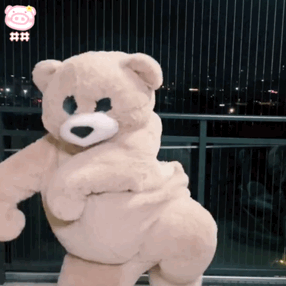 沙雕熊猫表情包跳舞小熊