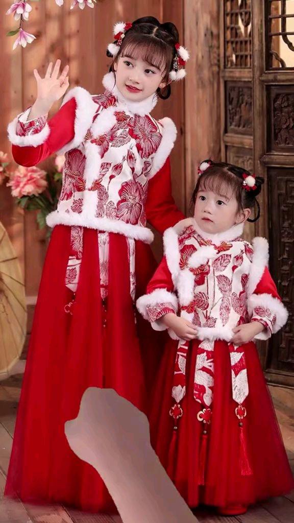 女儿汉服穿搭推荐，女儿汉服穿搭推荐图片
