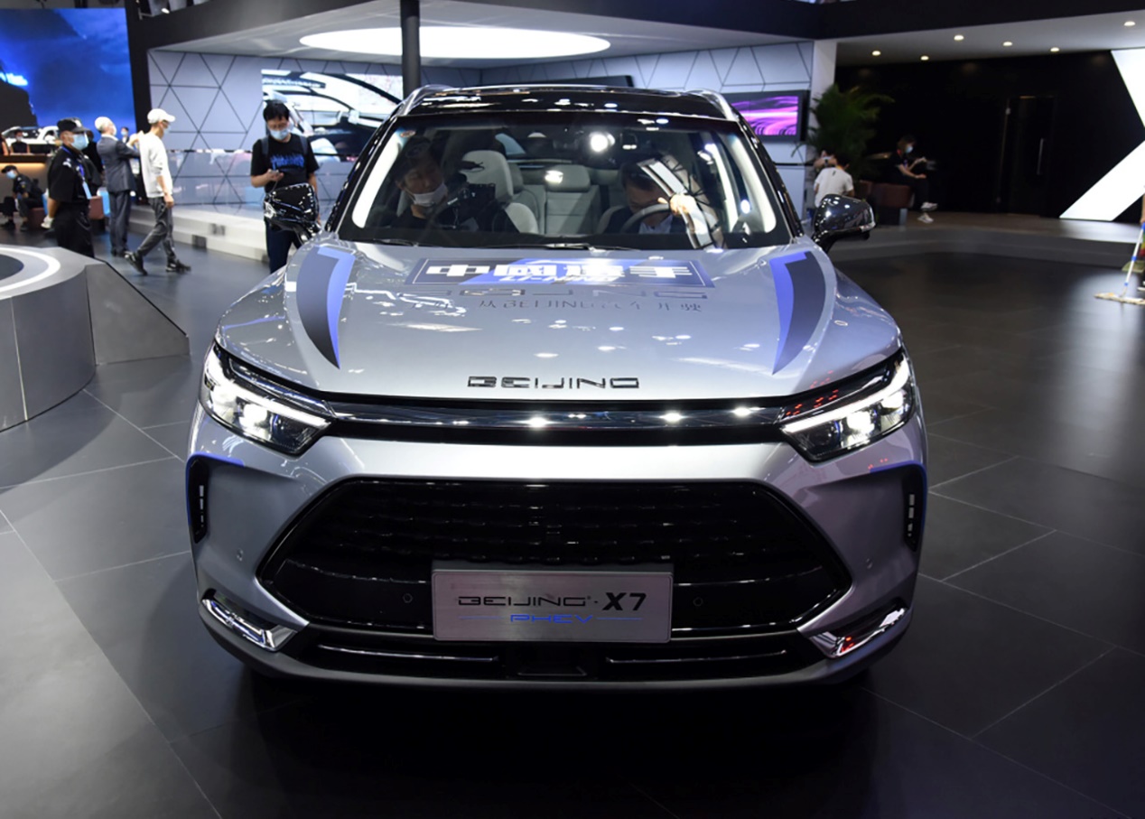 北汽要是认真造车,还是能像模像样的,x7 phev要18万起