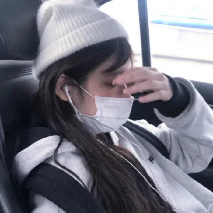 高清qq头像丨戴口罩的优质女头