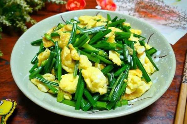 韭菜炒鸡蛋的做法