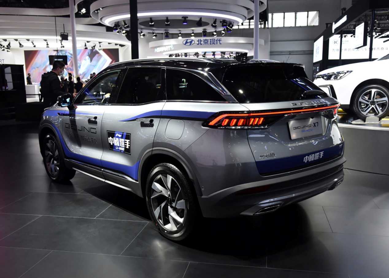 北汽要是认真造车,还是能像模像样的,x7 phev要18万起