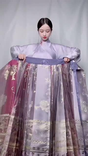 紫色夜空汉服怎么穿搭，紫色夜空汉服怎么穿搭好看