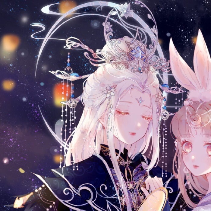 壁纸‖两人闺蜜古风头像