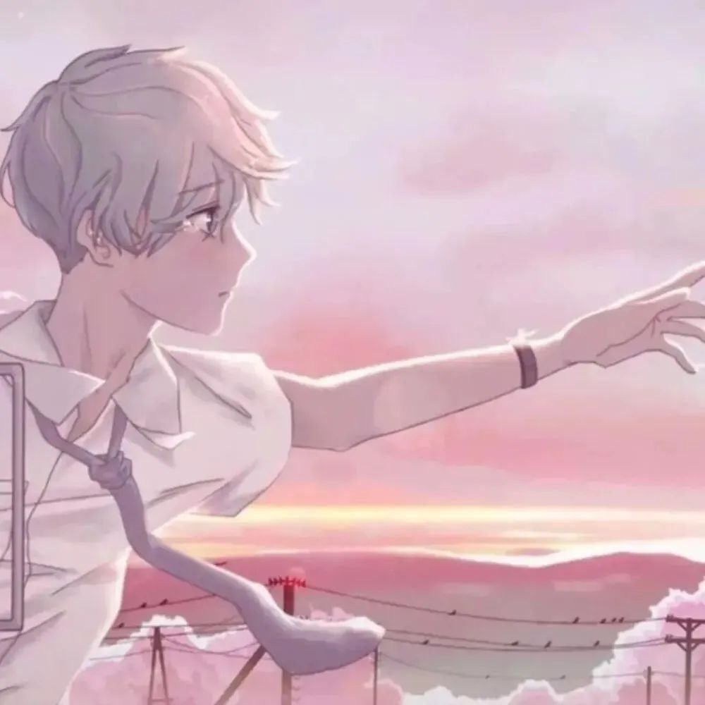 情侣头像|小清新动漫情侣头像