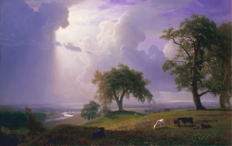 顶级油画大师用20幅画作告诉你,画风景的人,也可以画好动物