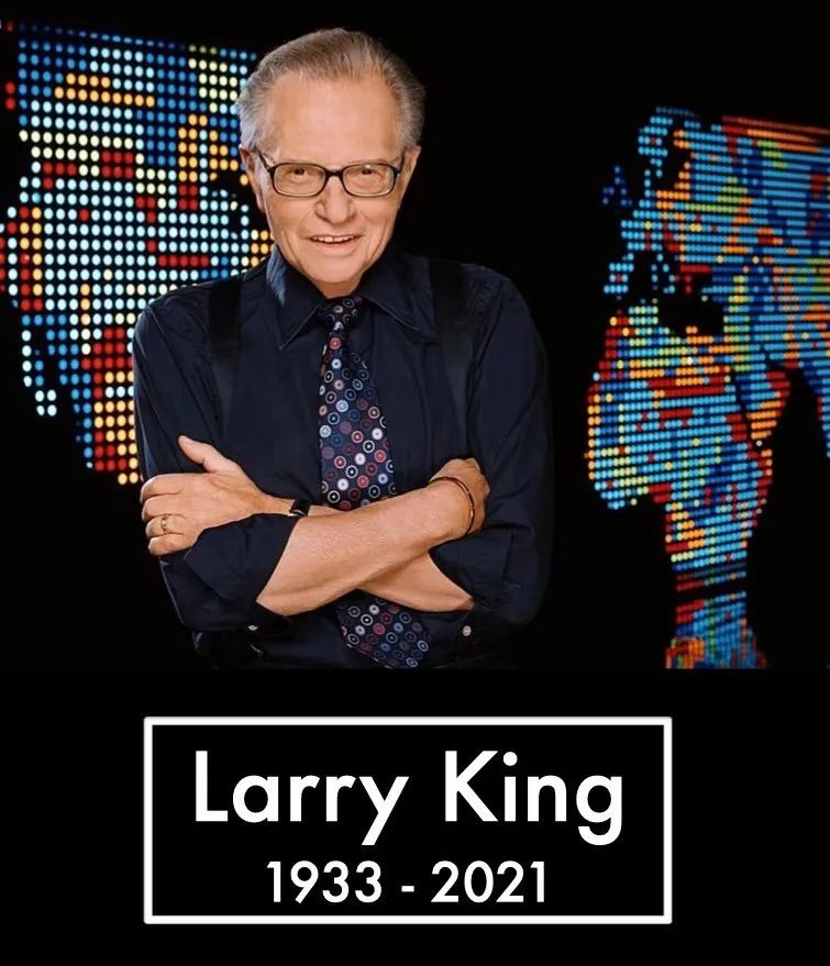 当地时间1月23日,美国著名节目主持人拉里·金(larry king)所在公司