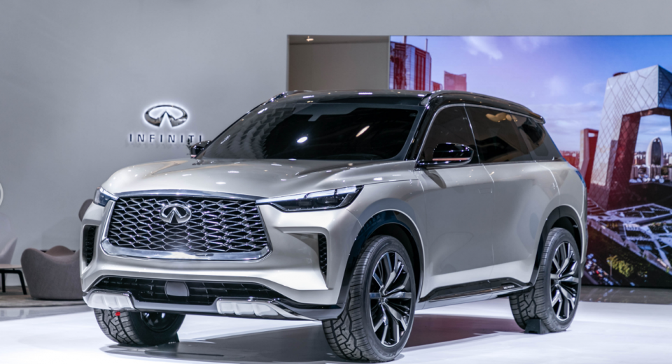 英菲尼迪qx60 Monograph概念車首秀 家族顏值擔當 天天要聞