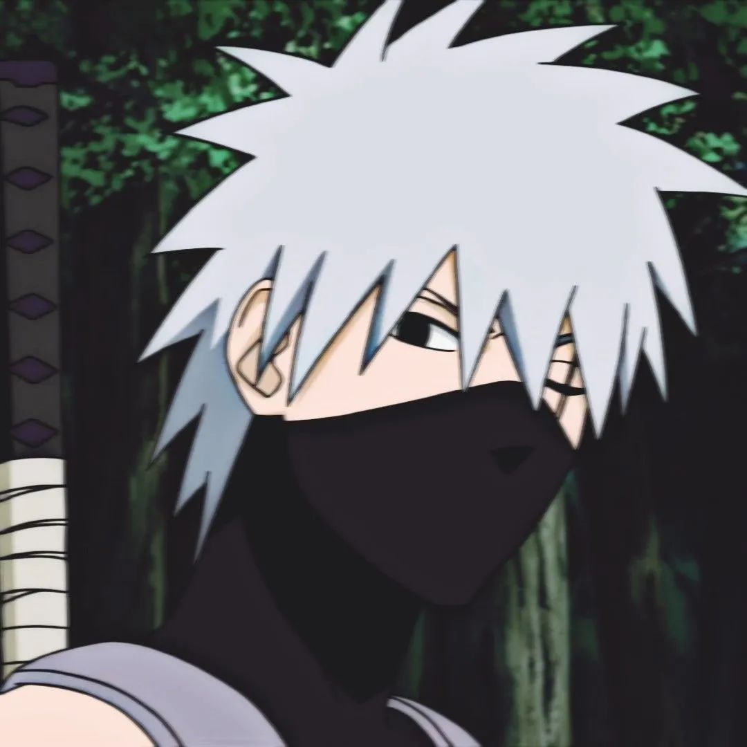 火影忍者头像第29期旗木卡卡西第一男神头像半张脸迷倒千万少女