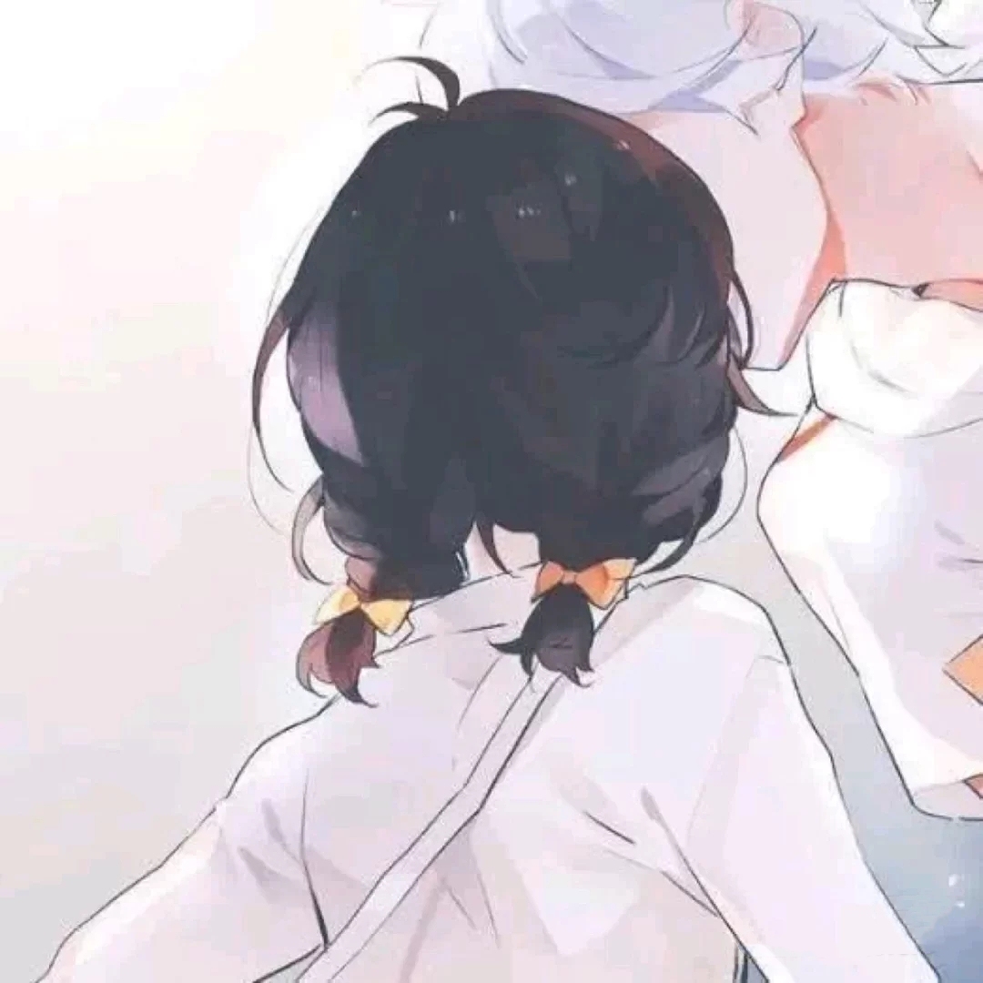 情侣头像|超好看的动漫情头一左一右卡通头像