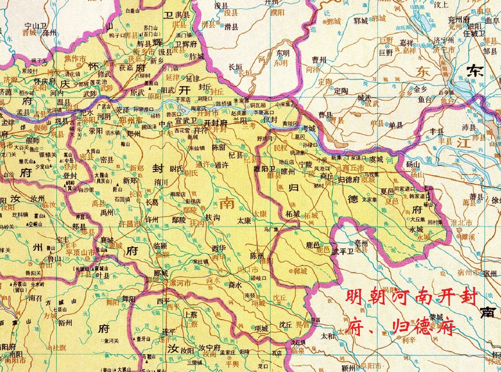 建国后,河南这个古县消失,县域分属兰考,民权