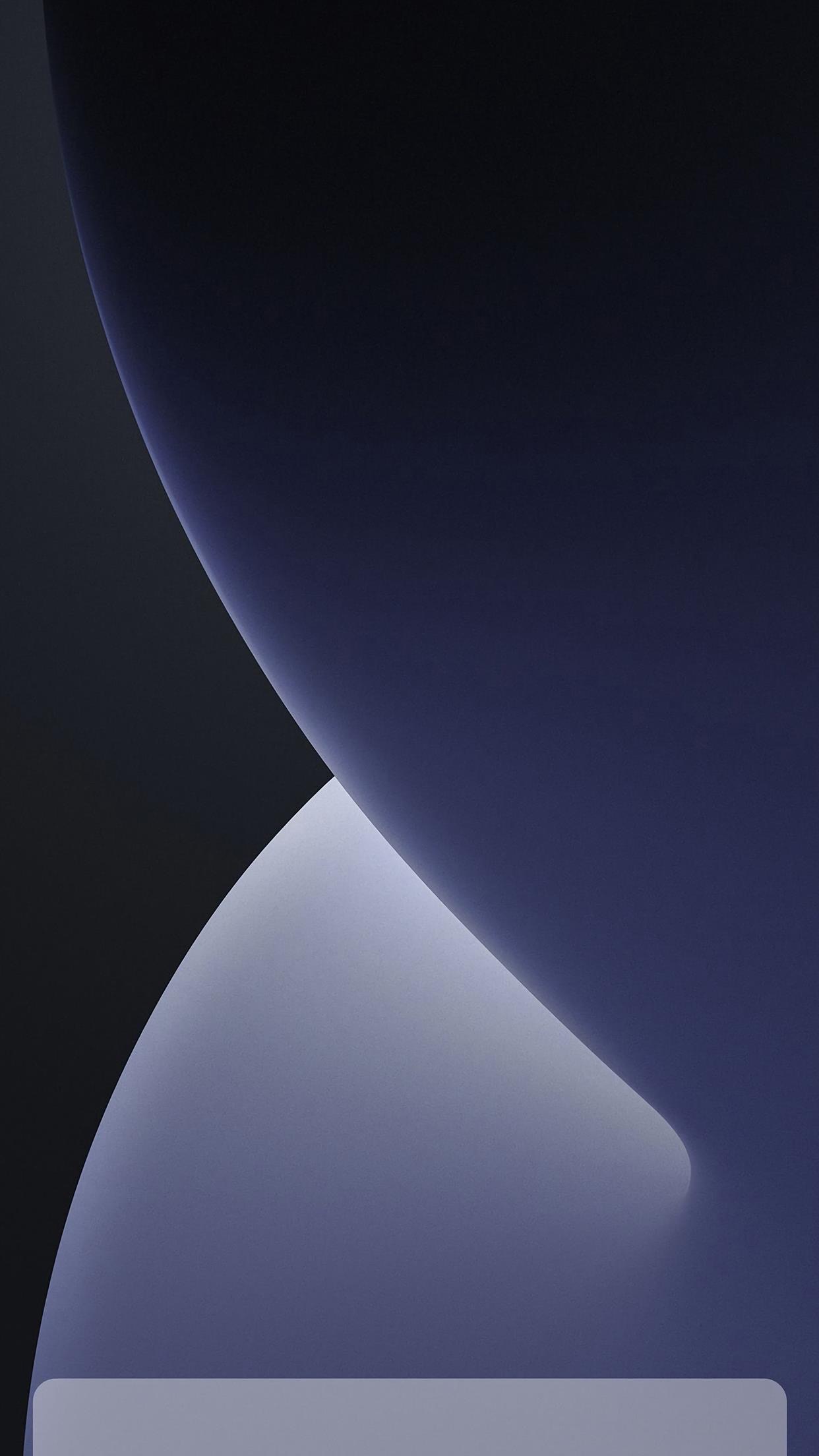 创意简约锁屏壁纸,隐藏苹果dock栏