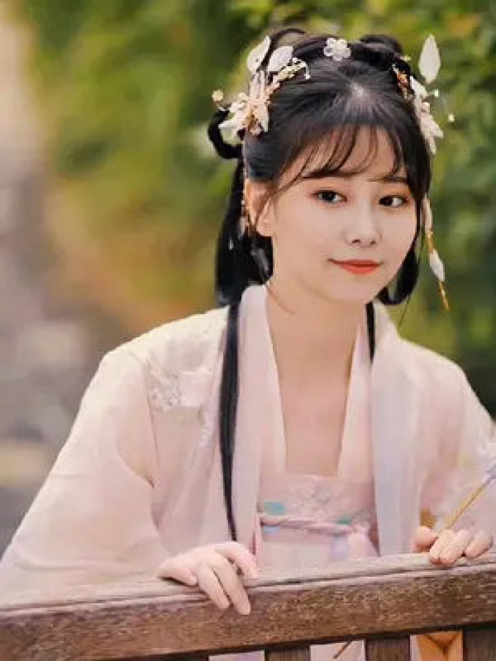 女童古风汉服穿搭，古风小女孩 汉服