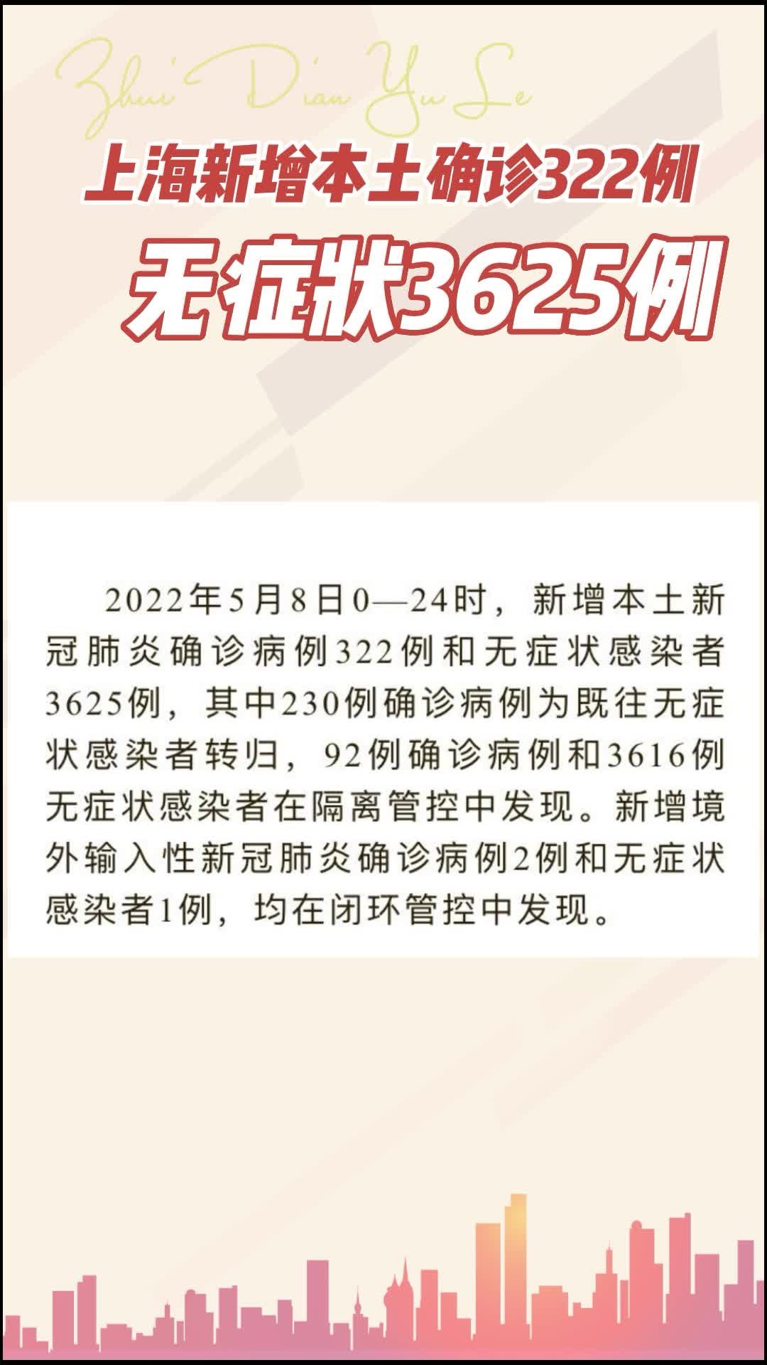 【上海新增本土确诊322例
 /上海新增2本地确诊行动轨迹】