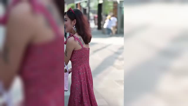 红色汉服鞋子穿搭图，红色汉服鞋子穿搭图片