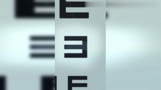 视力表第一行是多少度，视力表一行是多少度近视