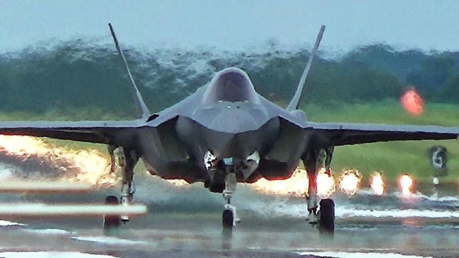 撕裂长空的闪电，F-35飞行表演视频全记录