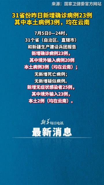【31省份新增病例3例
 ,31省份新增确诊病例32例】-图1