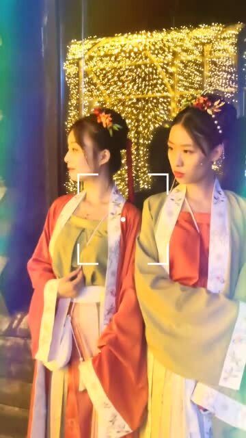汉服红绿穿搭图片大全，汉服红绿穿搭图片大全女