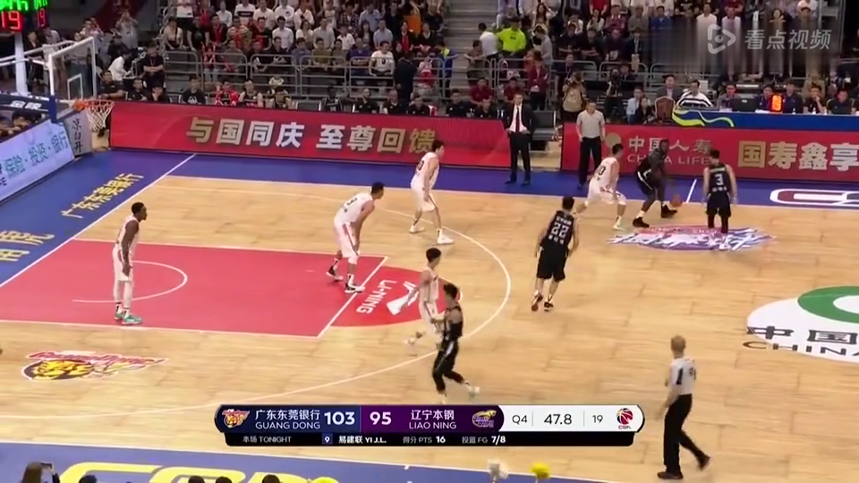 CBA季后赛辽粤大战加时定生死 辽宁抢下开门红