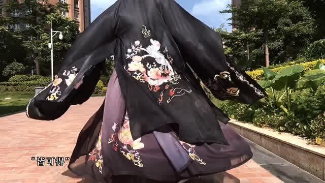 汉服看荷花穿搭，汉服看荷花穿搭图片