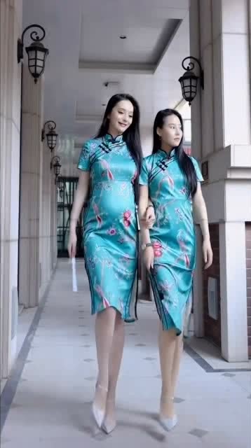 孕妇旗袍汉服穿搭，孕妇旗袍汉服穿搭图片