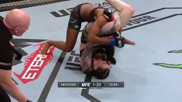 标题（29字）：UFC225霍尔姆一致判定碾压安德森 UFC首秀吞败仗