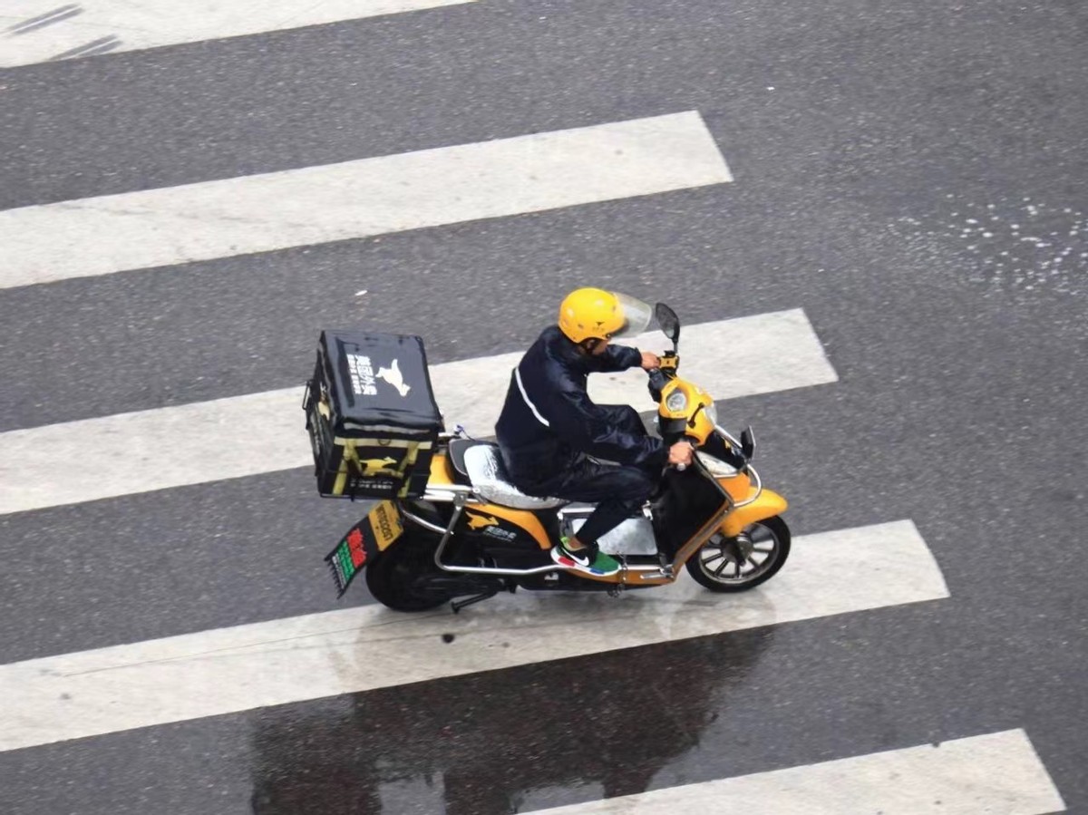 下雪天点外卖没有同理心骑手小哥沉默了这事儿得问平台