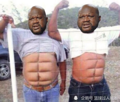 奥尼尔对于一件事情,是非常反感的,那就是自己的腹肌,在退役多年之后.