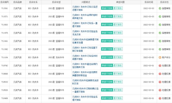 3·15在行动丨吉利几何EX3功夫牛数月难交付，涨价后被4S店要求退单