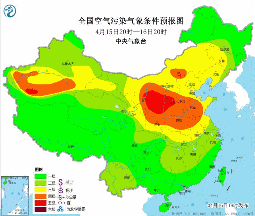 嵩县扬沙或浮尘天气来袭,预计明天逐渐减弱消散