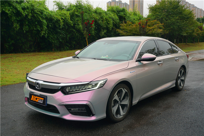 本田汽车全车改色 梦幻火山灰 超级好看超级火的一款