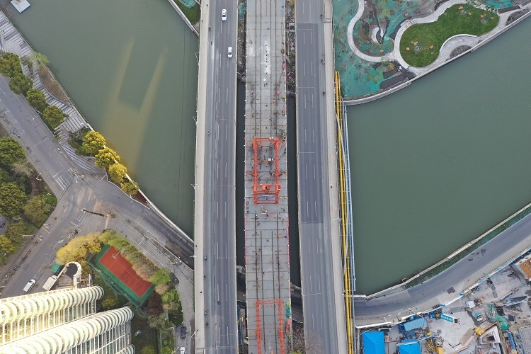 北横通道新进展:长寿路?老桥塑"钢身",今年6月通车