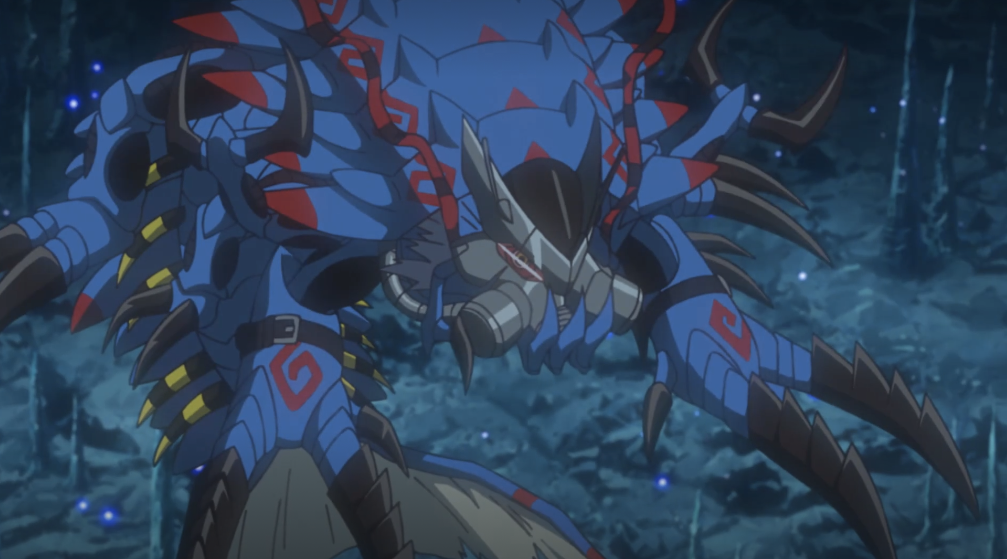 迪路兽,恶魔兽,新数码宝贝,天女兽,暴龙兽