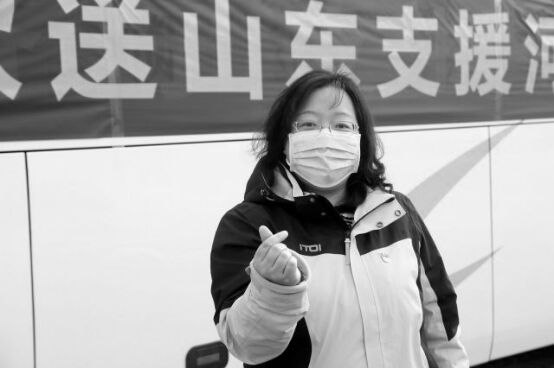 白晓卉同志遗体告别仪式在济南举行，李干杰周乃翔等前往送别