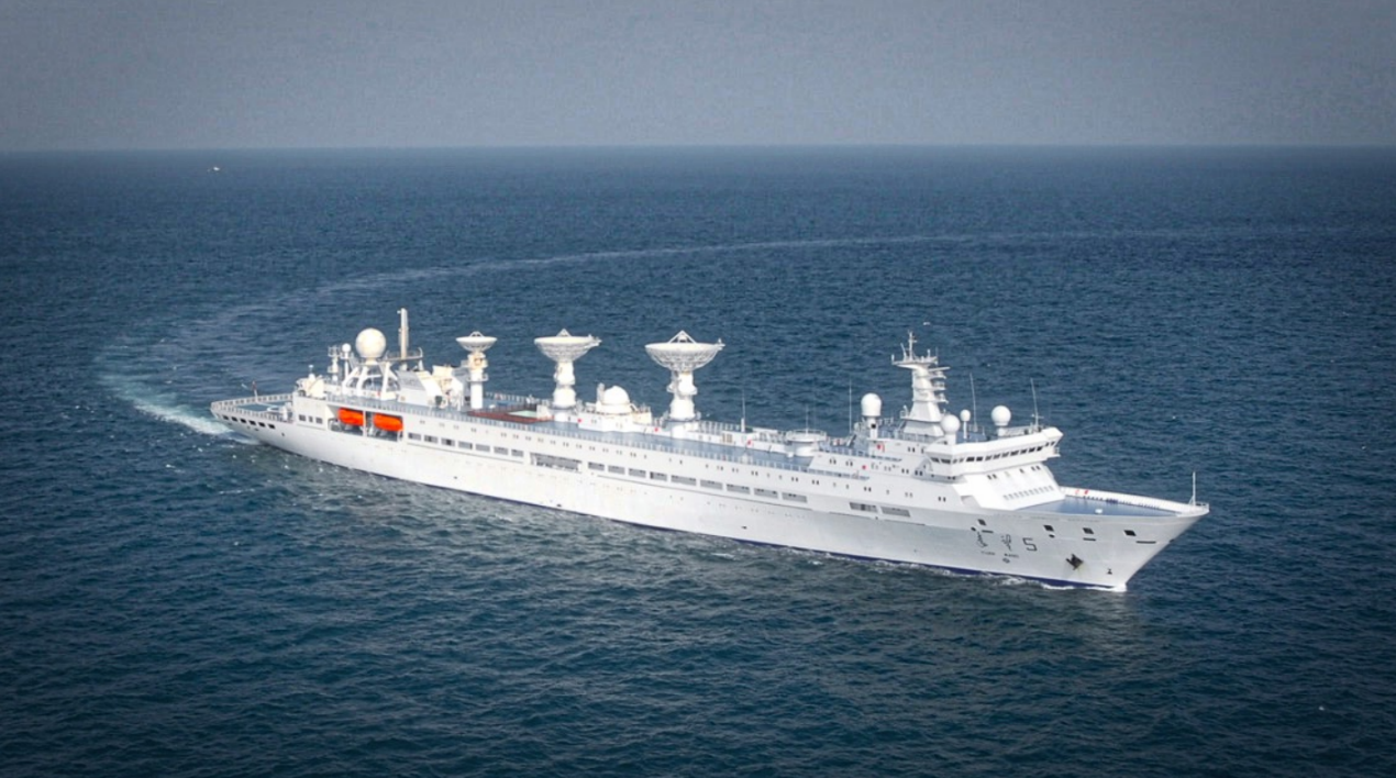 9月17日报道,在边界紧张的情况下,印度海军在印度洋跟踪中国的"远望"