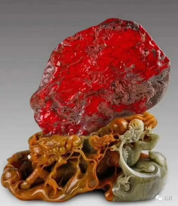 鸡血石·极美品新品未使用ですgfgd.adv.br