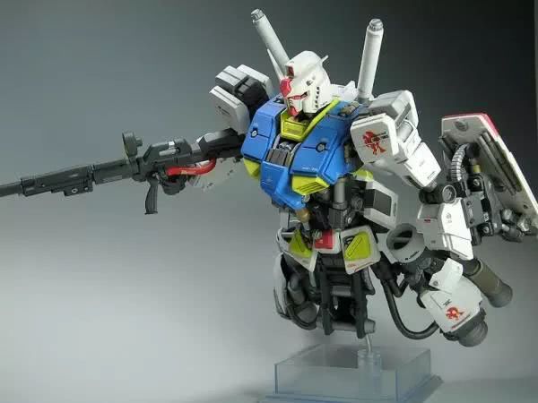 模玩控:吉恩号样式rx78高达模型