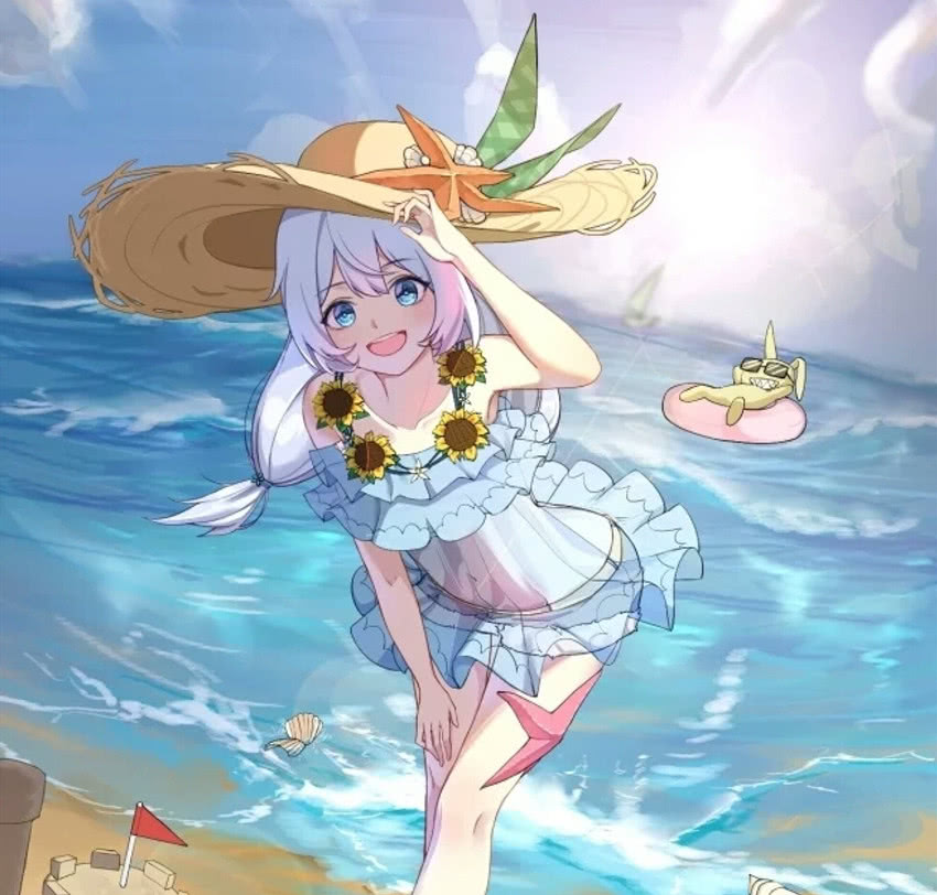 崩坏3:为何大佬都用水球套没人用新年套?加成明明多了5%啊!