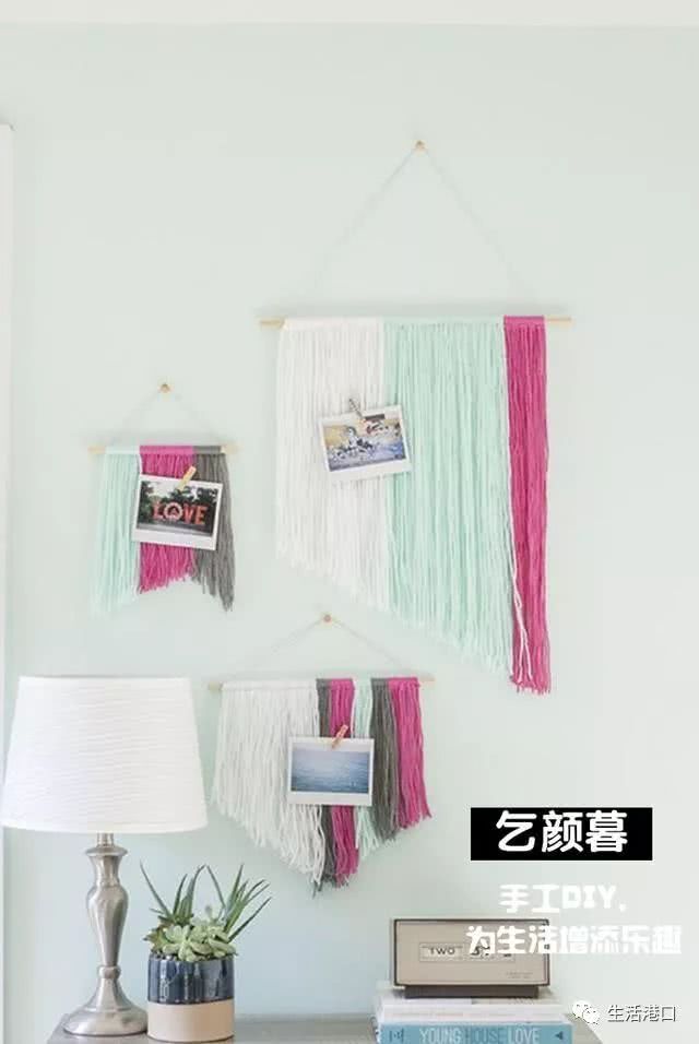 动手diy毛线编织小饰品简单活泼又风情