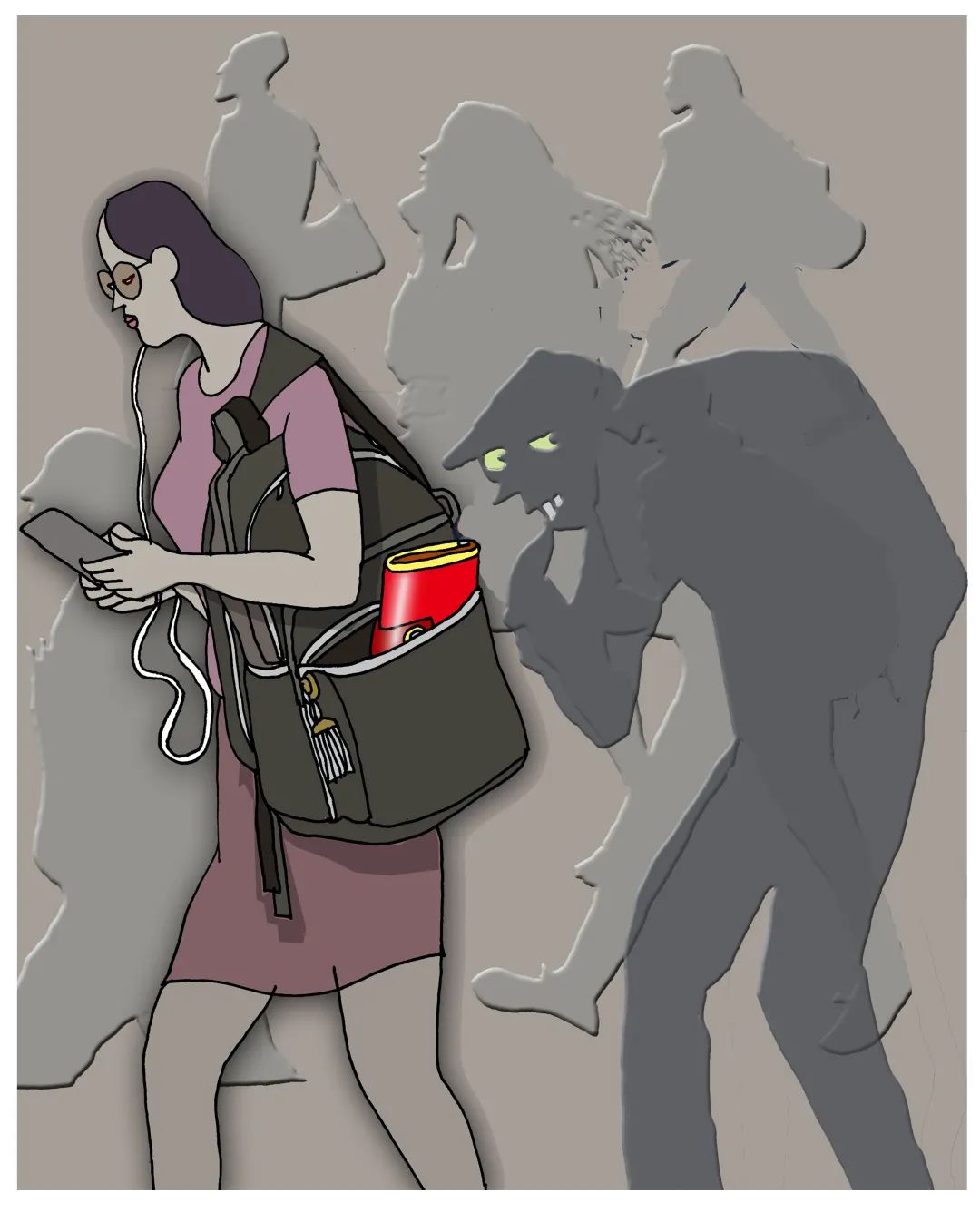 犯罪心理学博士 张蔚 本文                         漫画丨沈天呈 8