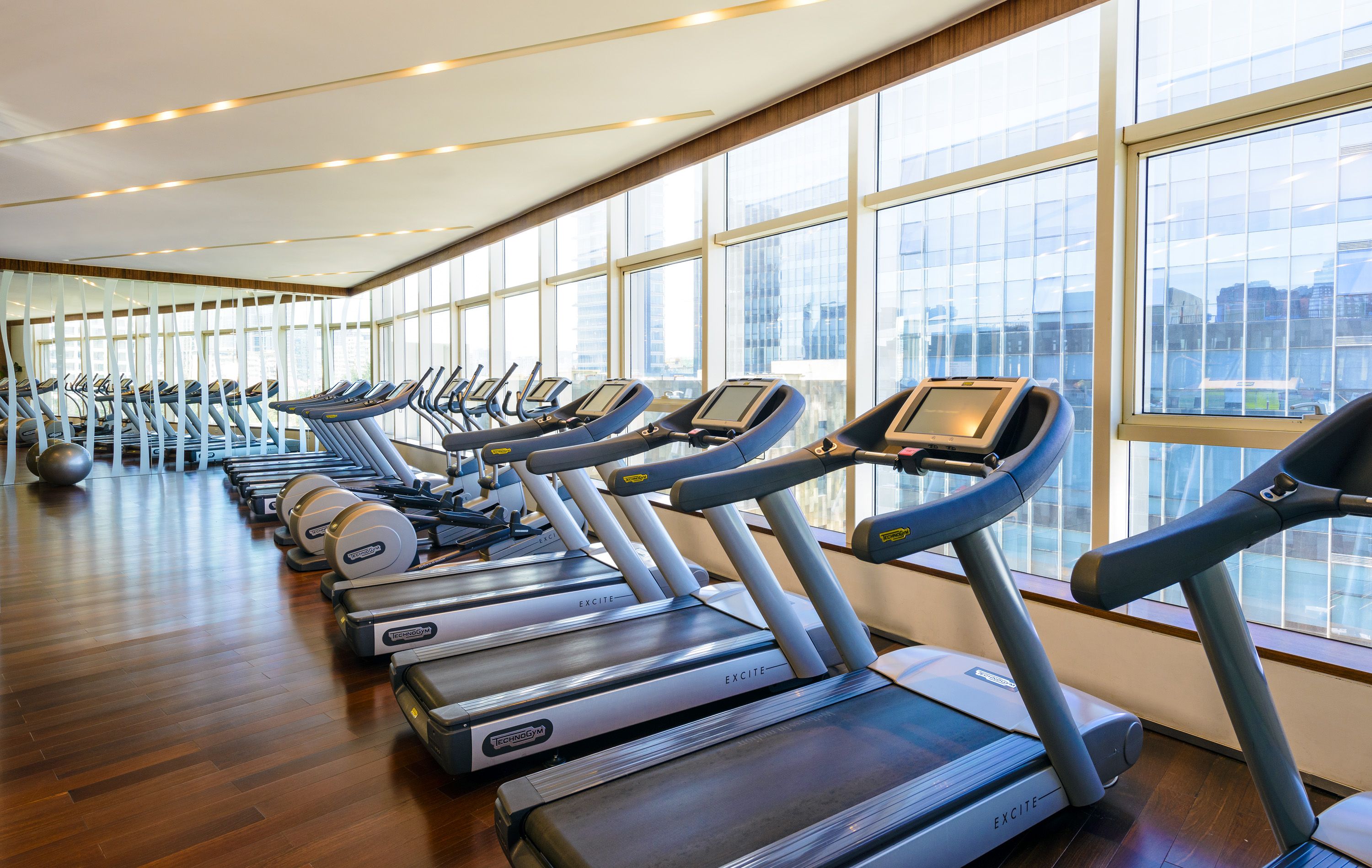 去这些新潮的酒店健身房燃脂吧