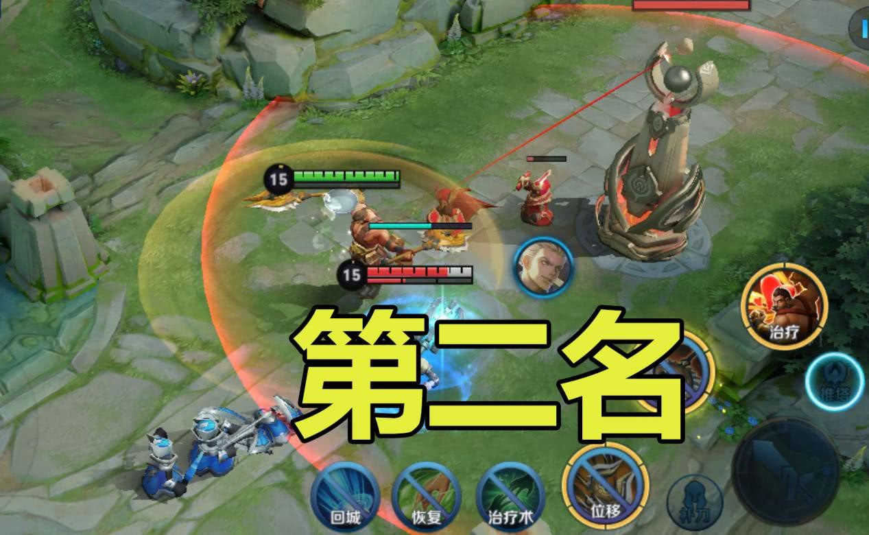 s19赛季公认最肉的英雄,张飞小金金不算最肉,而他有两条"血槽"