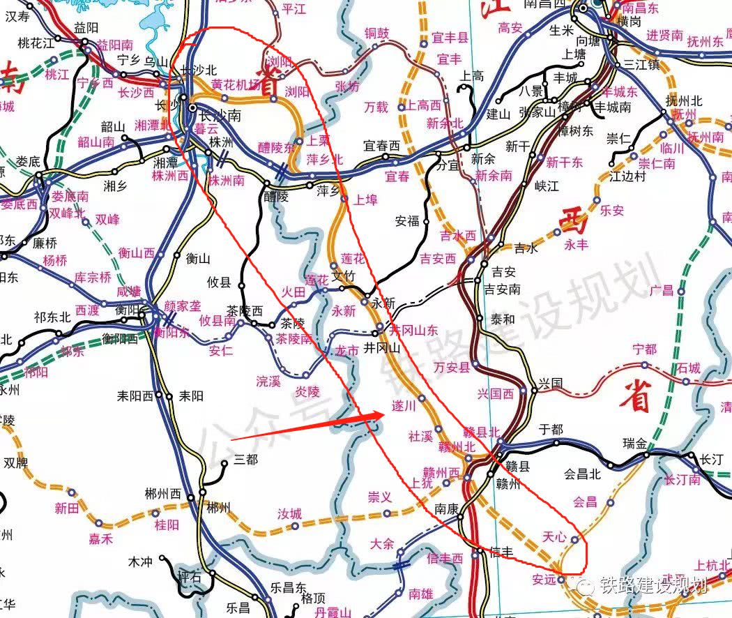 湖南都市频道:途径永新并设站的长赣高铁预计今年12月开工建设!