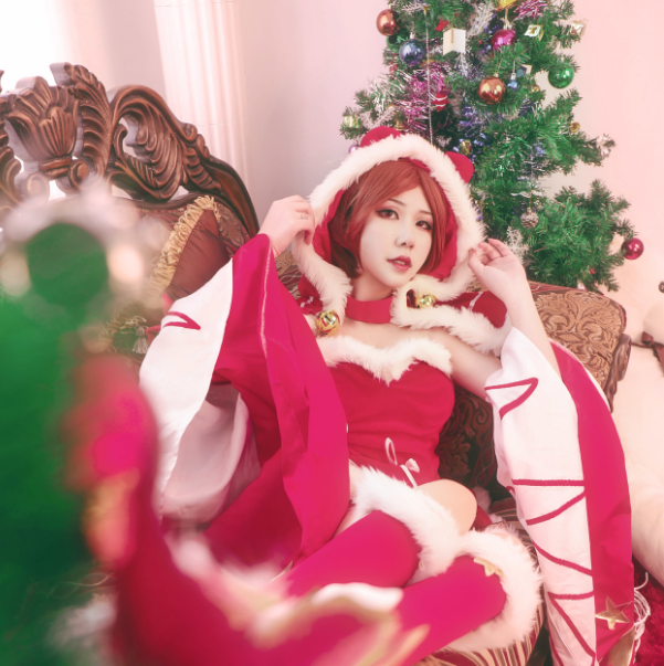 王者荣耀,貂蝉cosplay,可爱迷人的小姐姐,特别有魅力,美成仙女