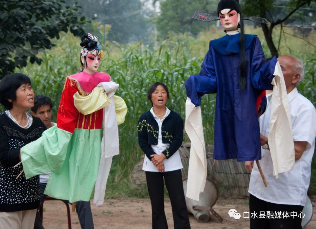 秦腔艺术的分支"肘猴儿木偶戏"