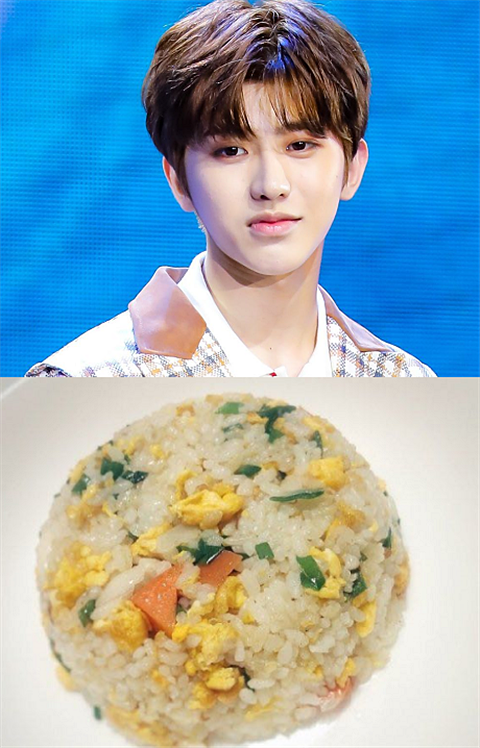 有种少叫男星的早饭,肖战四个小面包算多的,而他只吃一个饺子!